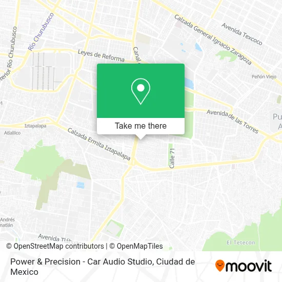 Power & Precision - Car Audio Studio map