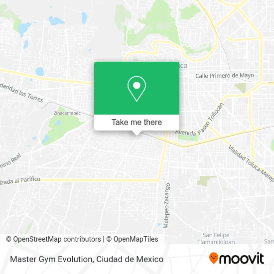 Master Gym Evolution map