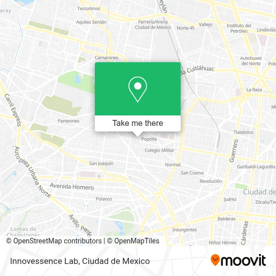 Innovessence Lab map