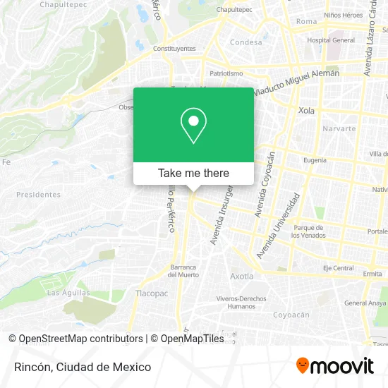 Rincón map