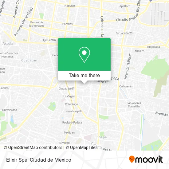 Elixir Spa map