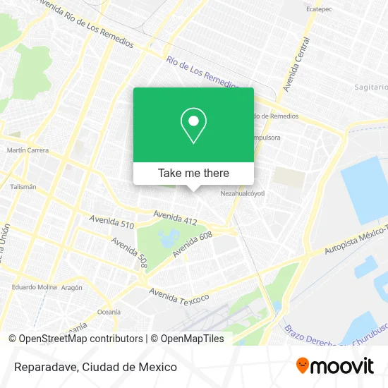 Reparadave map