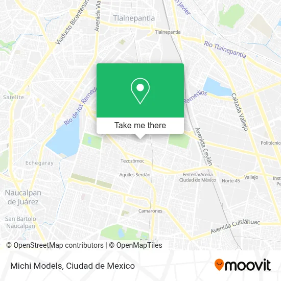 Michi Models map