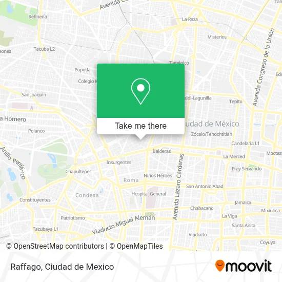 Raffago map