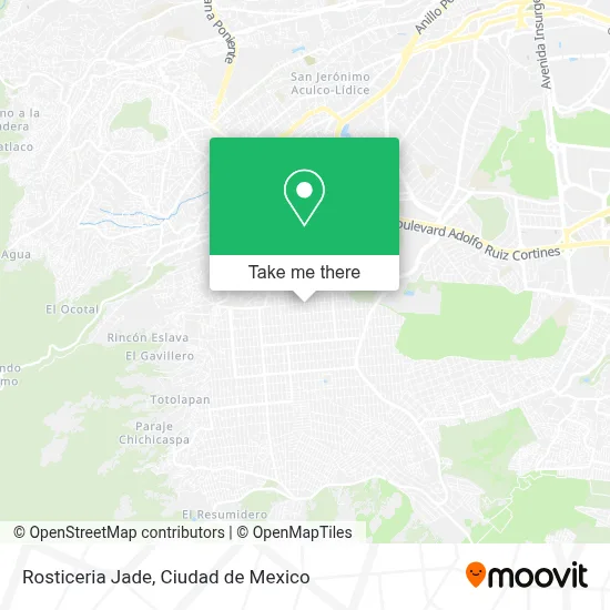 Rosticeria Jade map