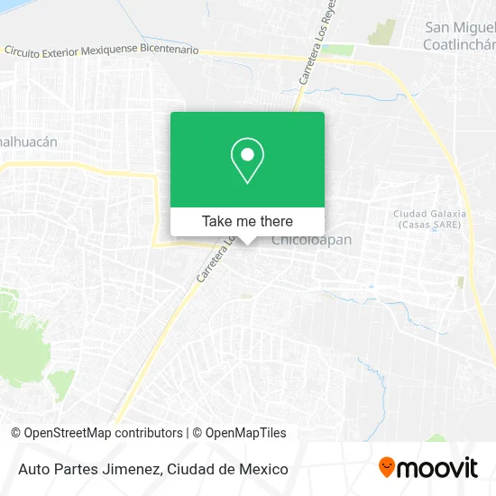 Auto Partes Jimenez map