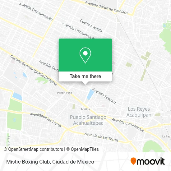 Mistic Boxing Club map