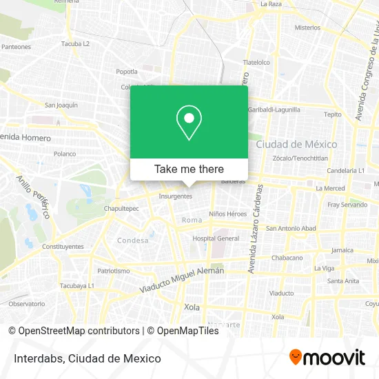 Interdabs map