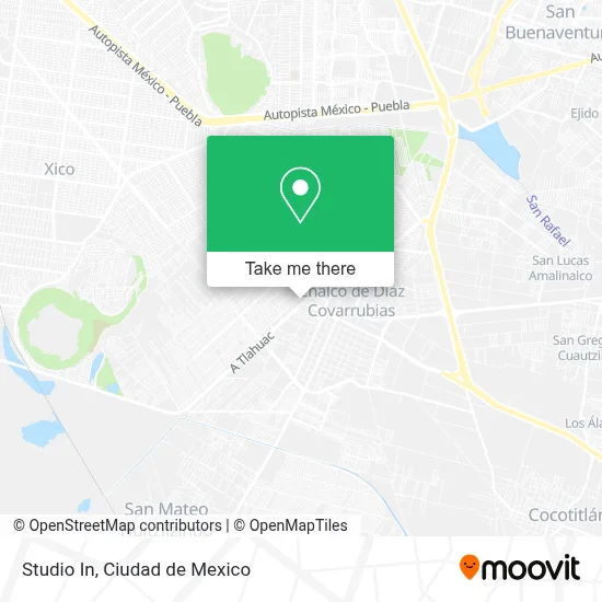 Studio In map