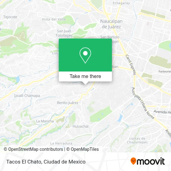 Tacos El Chato map