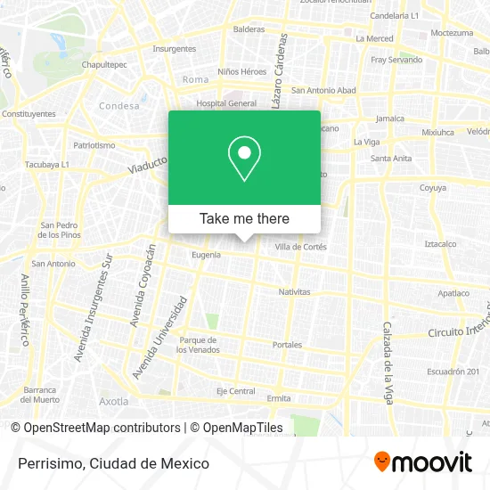 Perrisimo map