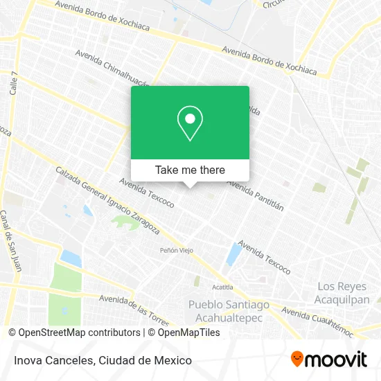 Inova Canceles map