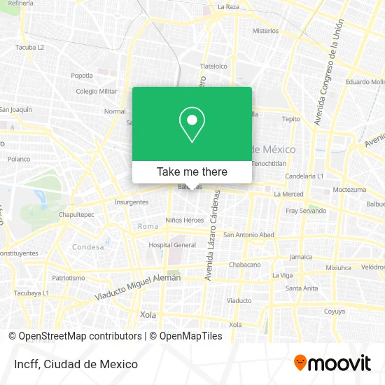 Incff map