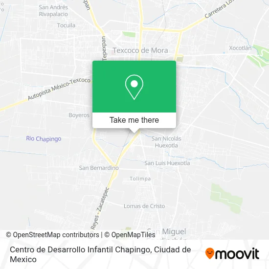 Centro de Desarrollo Infantil Chapingo map