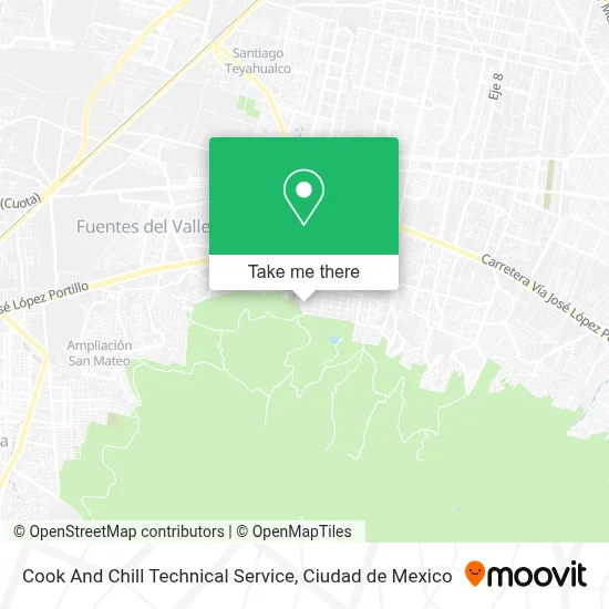 Cook And Chill Technical Service map