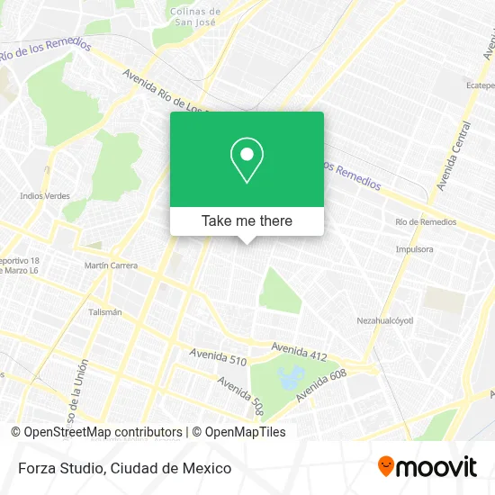 Forza Studio map
