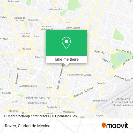 Rovier map
