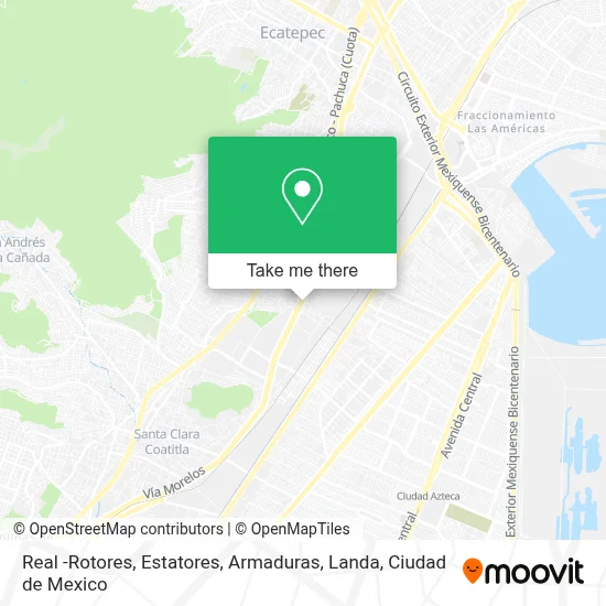 Real -Rotores, Estatores, Armaduras, Landa map