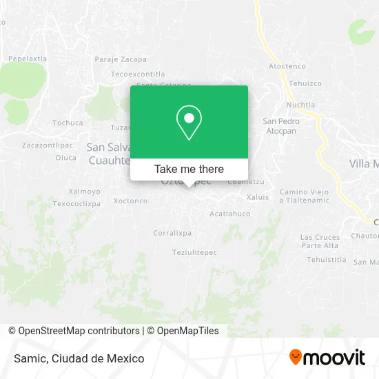 Samic map