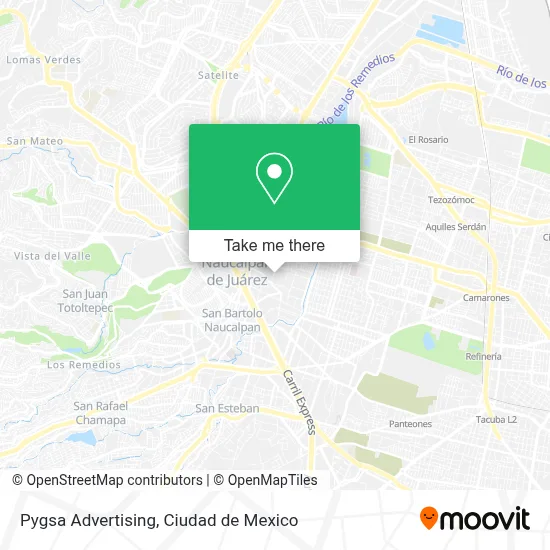 Pygsa Advertising map