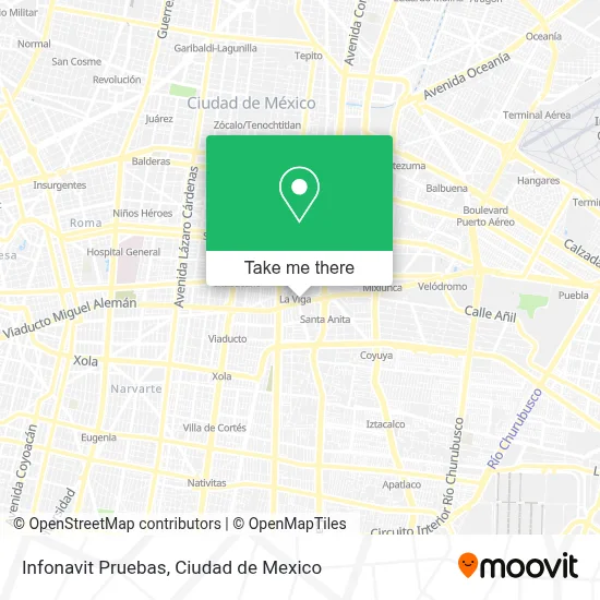 Infonavit Pruebas map