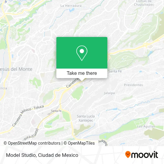 Studio Model map