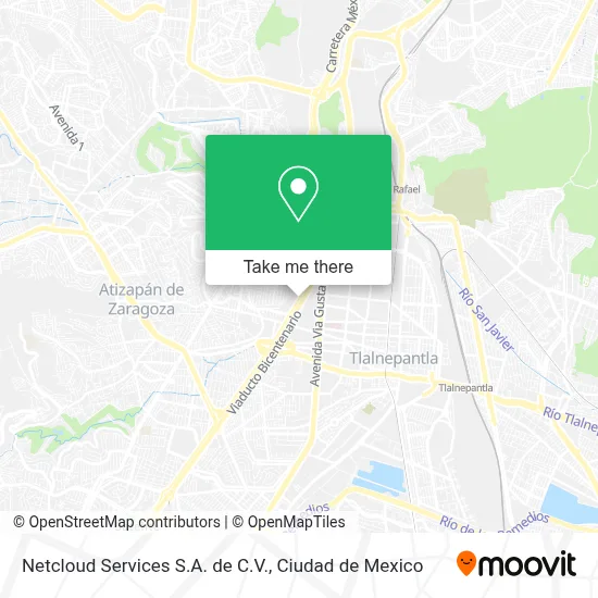 Netcloud Services S.A. de C.V. map