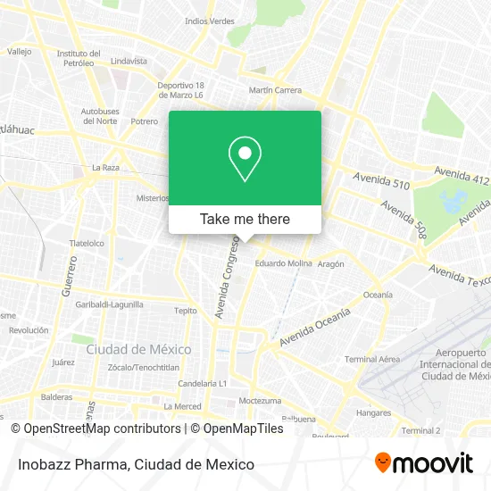 Inobazz Pharma map