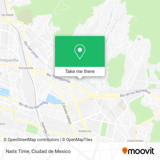 Nails Time map