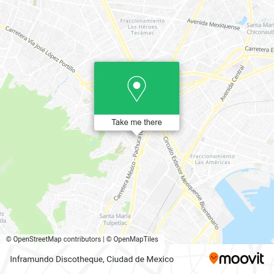 Inframundo Discotheque map