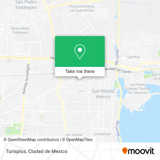 Turisplus map