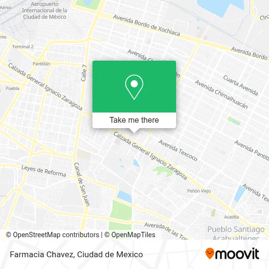 Farmacia Chavez map