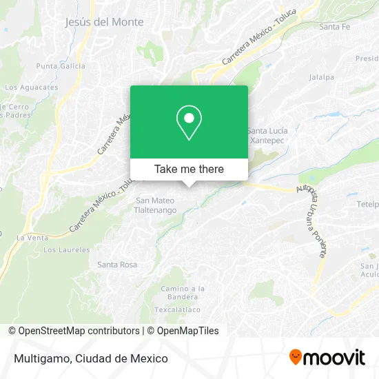 Multigamo map