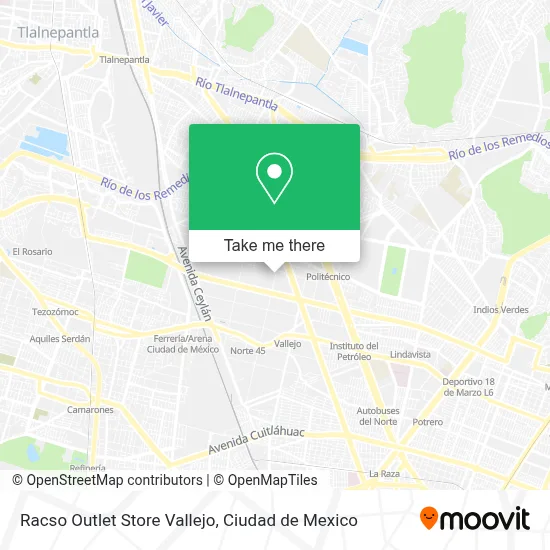 Racso Outlet Store Vallejo map