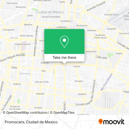 Promocars map