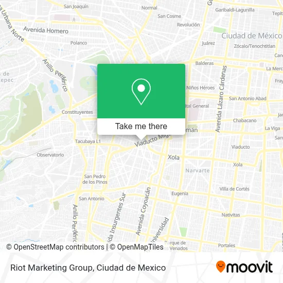 Riot Marketing Group map