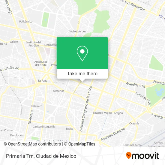 Primaria Tm map