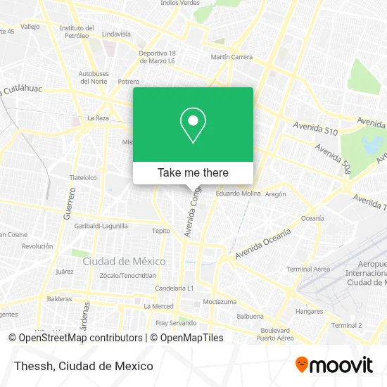 Thessh map