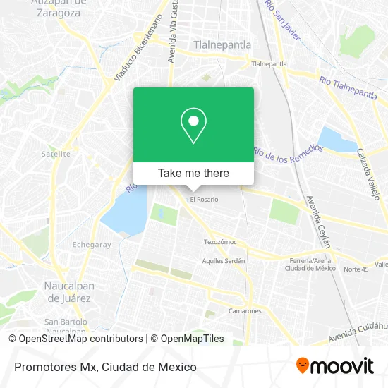 Promotores Mx map