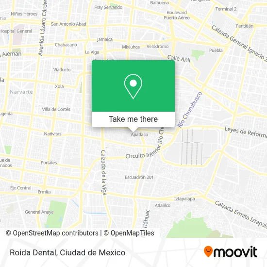 Roida Dental map