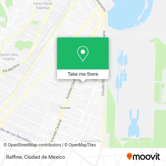 Raffine map