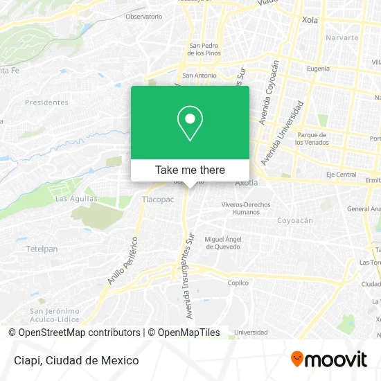 Ciapi map