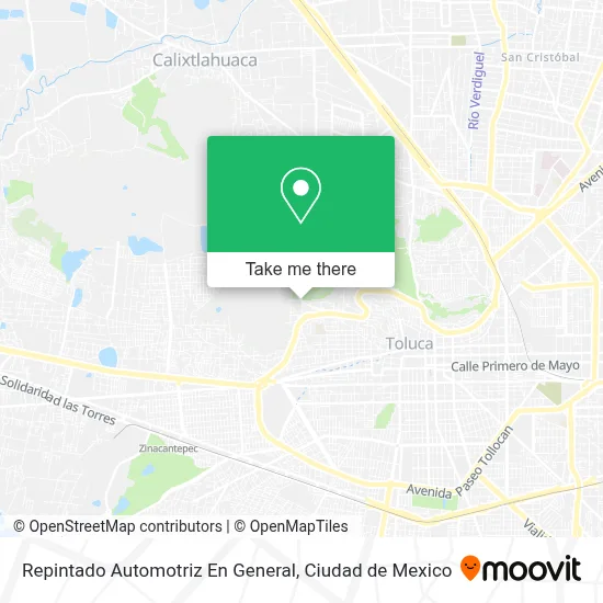 Repintado Automotriz En General map