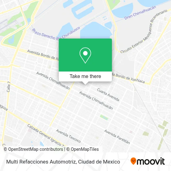 Multi Refacciones Automotriz map