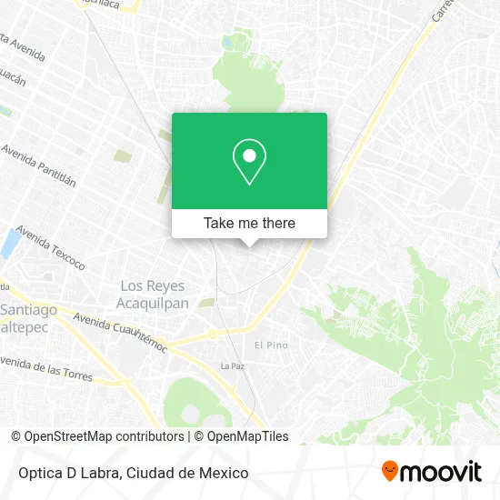 Optica D Labra map