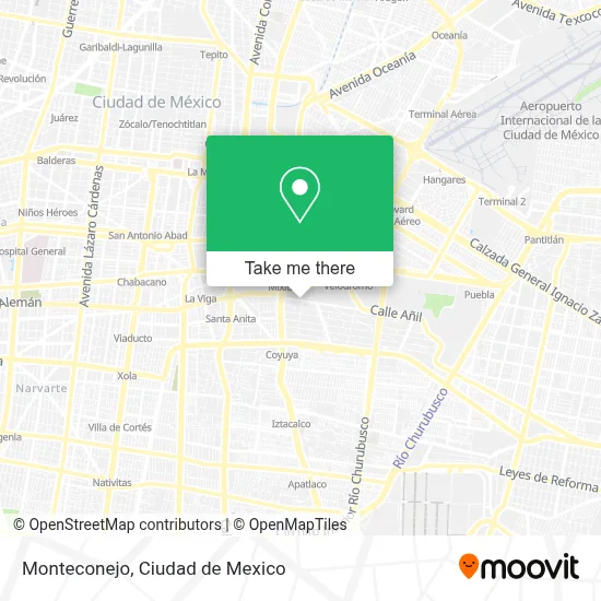 Monteconejo map