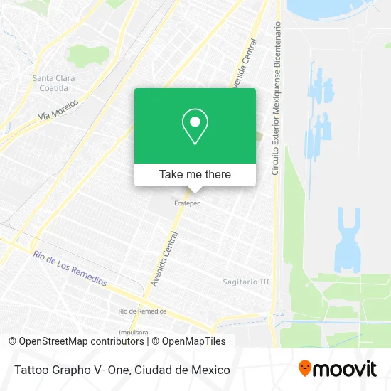 Tattoo Grapho V- One map