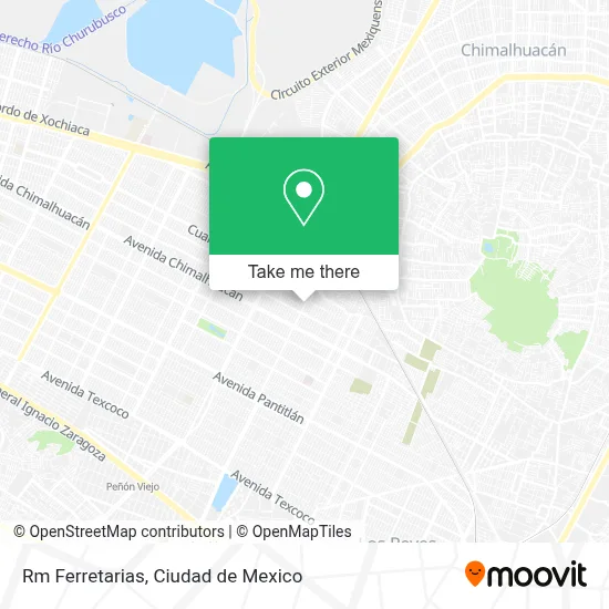 Rm Ferretarias map