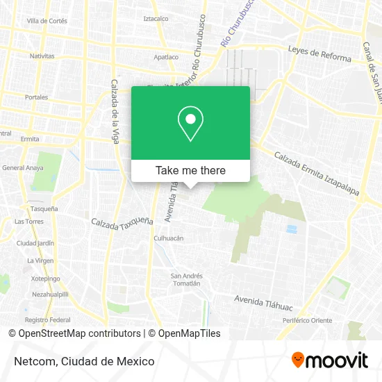 Netcom map