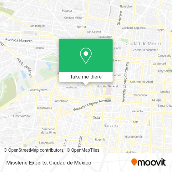 Misslene Experts map